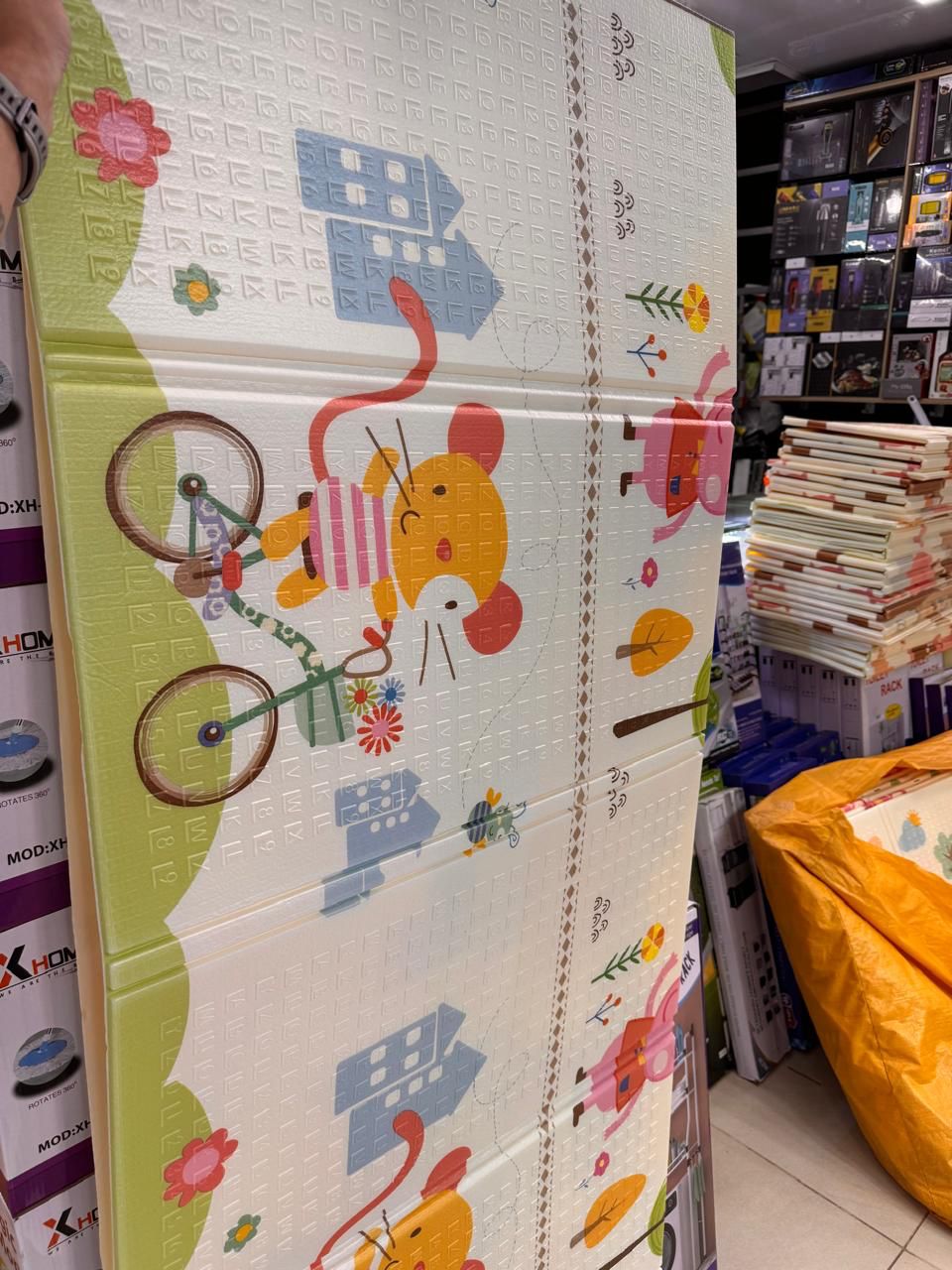 Miniatura 2 de Tapete Gateo Bebé Doble Faz 160x180